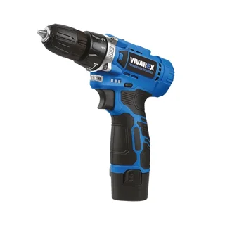 دریل شارژی 2 باطری بدون لوازم 12 ولت ویوارکس vr1215v-2b