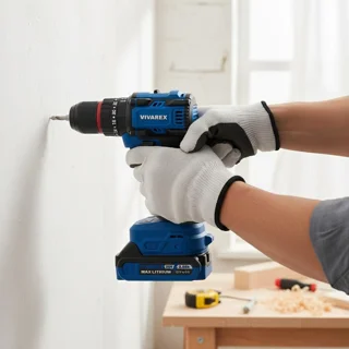 دریل چکشی براشلس 10 میلی متری 20 ولت ویوارکس مدل VR2010V-IBL 101560348