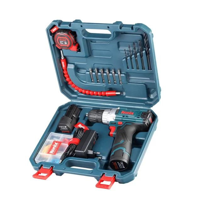 مجموعه 19 عددی دریل چکشی رونیکس مدل RS-8613 102255661