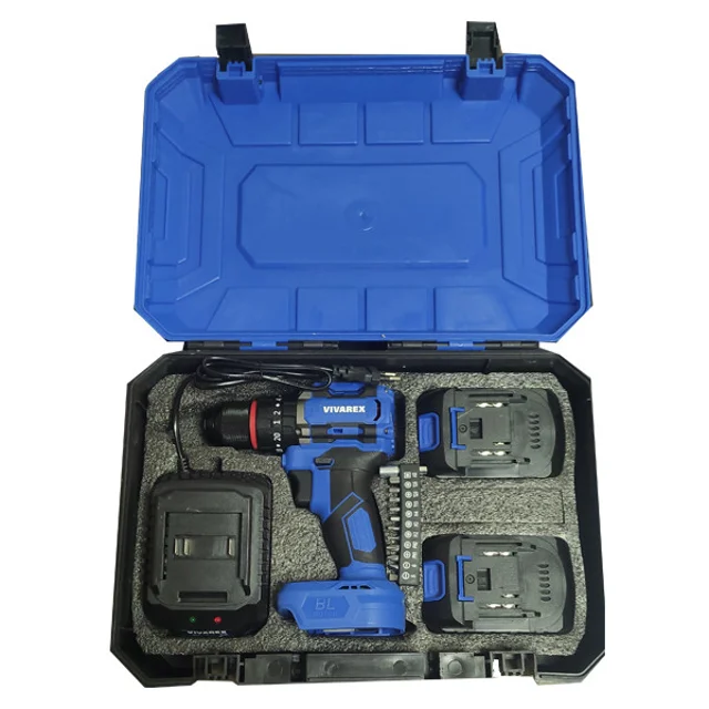 دریل چکشی براشلس 10 میلی متری 20 ولت ویوارکس مدل VR2010V-IBL 101560347