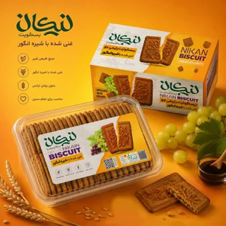 بیسکویت رژیمی جو نیکان